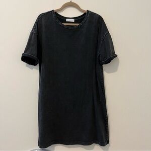 Black Faded T-shirt dress sz L